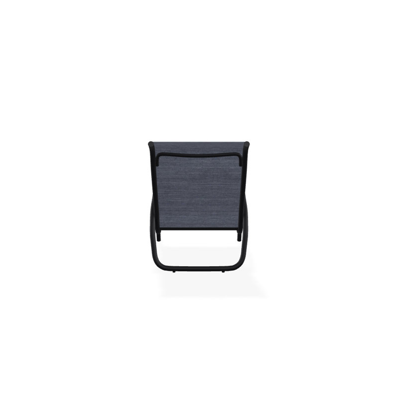 Beach Chair, Textured Black, Augustine Denim