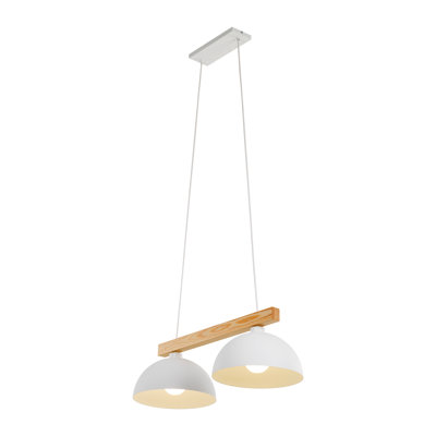 Luminaire suspendu scandinave blanc OSLO 2