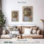 Bouddha peint en bois Adella-108666749