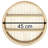 Actin 2 Piece Circle Tiered Shelf