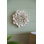 Décoration murale plantes et fleurs bohémiennes faites à la main D7.5x3 "sur céramique / porcelaine