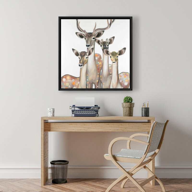 «Group Of Abstract Deers»