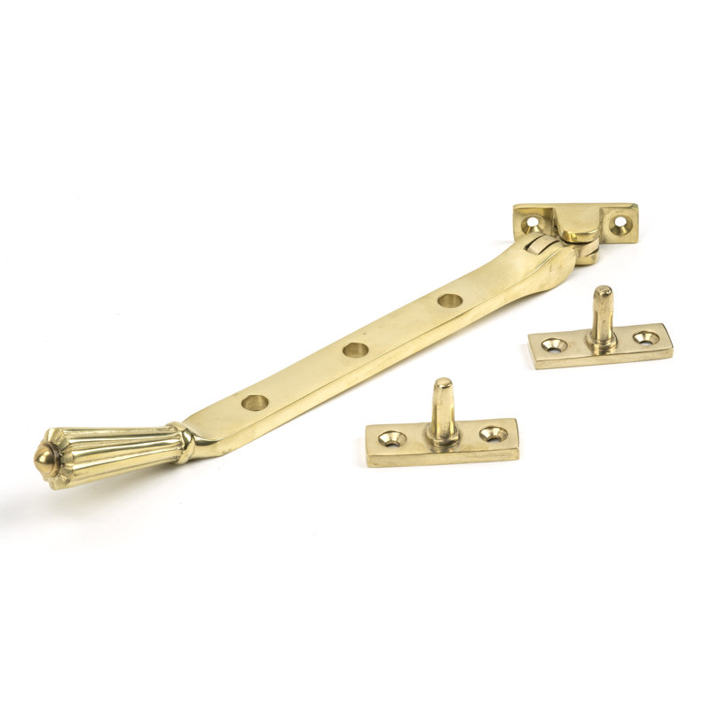 Hinton Stay Door Accessory, Polished Brass