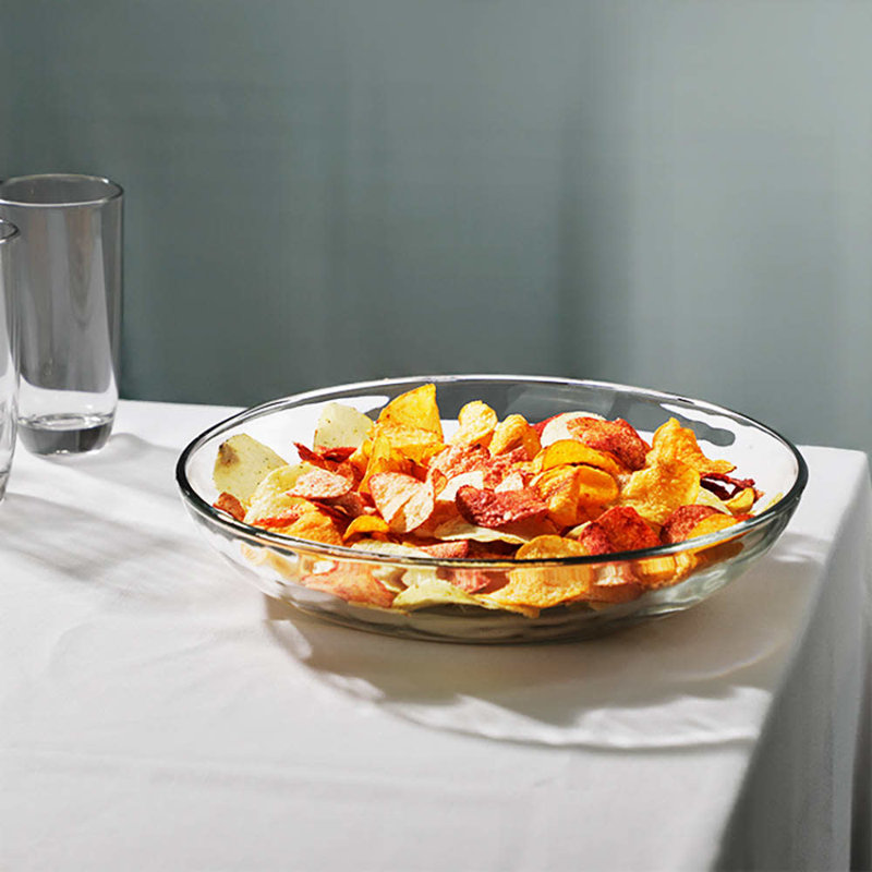 Libbey Selene Coupe Glass Serving Bowls, Set of 2