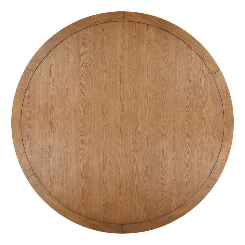 Henley Round Dining Table Dark Brown
