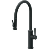 Davoli Pull-Down Kitchen Faucet with Squeeze Sprayer - High Arc Spout
