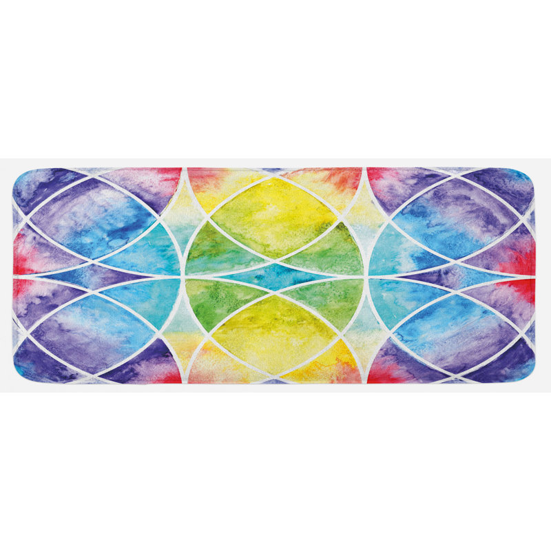 Modern & Contemporary Polyester Kitchen Mat