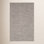 Solid Grey Hand-Woven Indoor Outdoor Rug
