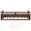 Lit de jour extensible avec couchette, lit de jour en bois pour des solutions de couchage et de sièges polyvalentes, pour les chambres d'amis et les petits espaces.-690607278