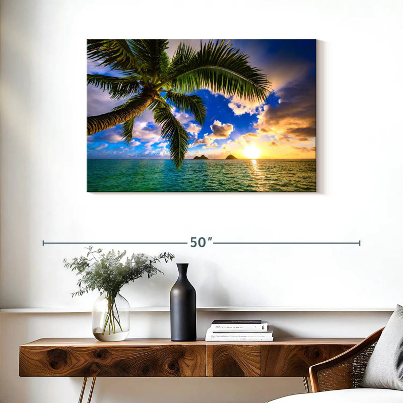 Gillard Lanikai Hawaiian Sunrise, H 24 po x l 36 po