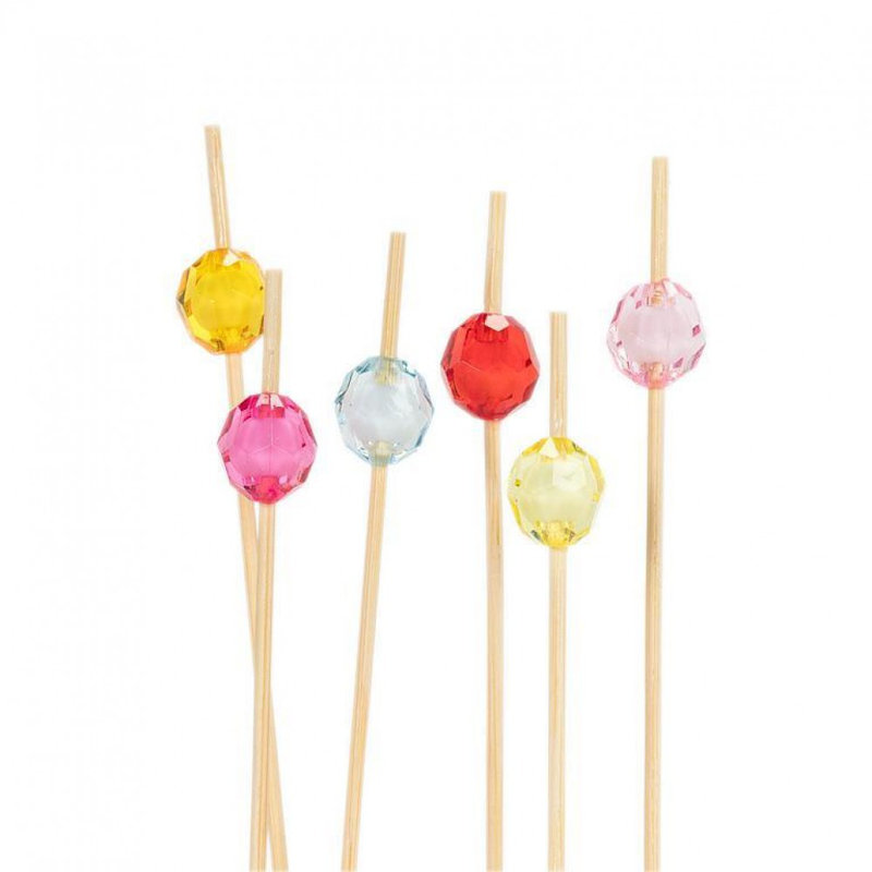 Colourful Balls 100 Piece Cocktail Pick