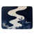 Bleu / blanc abstrait