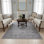 Tapis de couloir oriental ivoire / gris MARFI Collection