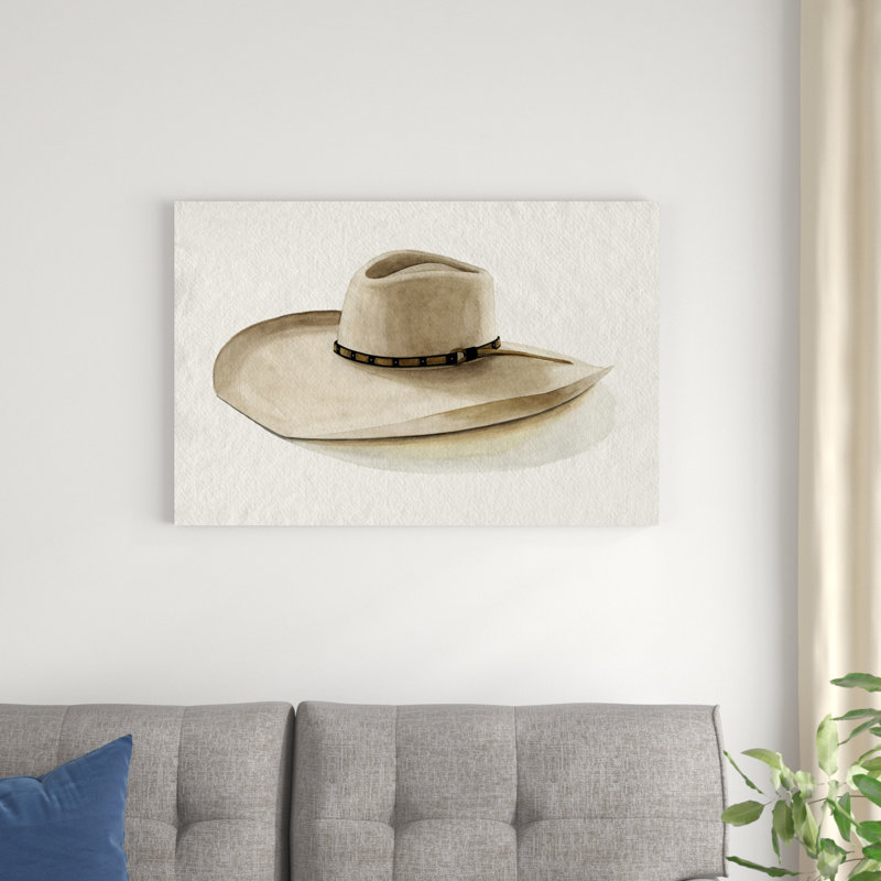 Chapeau de cowboy I, H 24 po x l 36 po