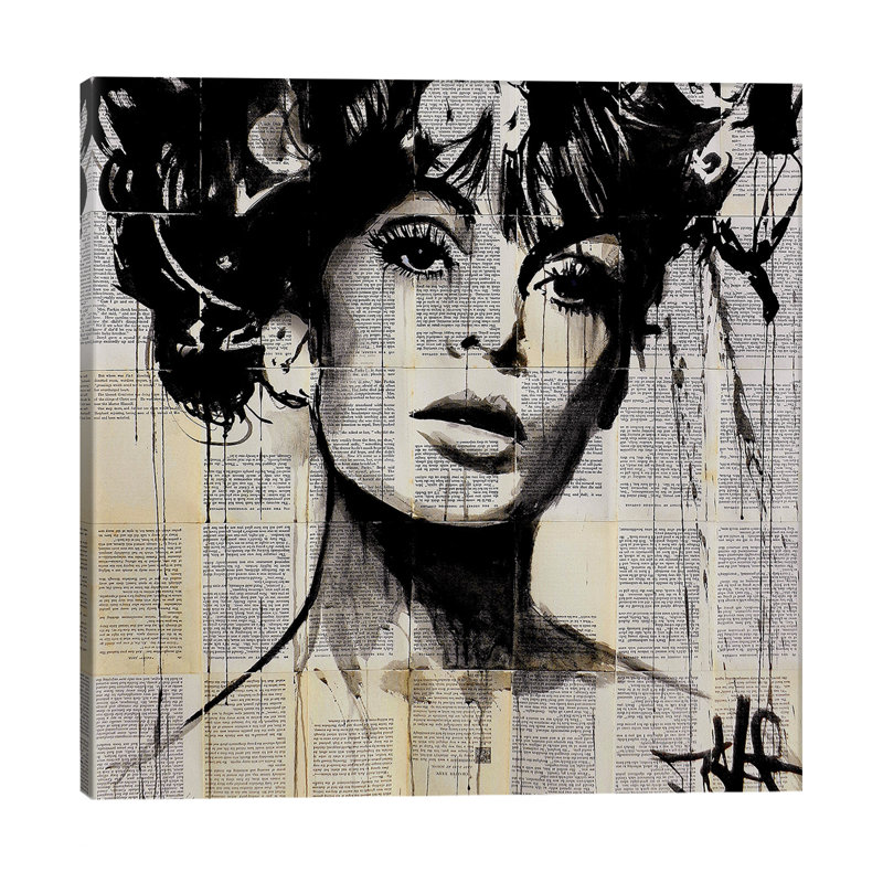 Vogue by Loui Jover - Wrapped Canvas Print, 45.72 cm H x 45.72 cm W x 1.91 cm D