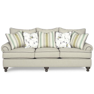 Duckling 100"" Rolled Arm Sofa with Reversible Cushions -  Paula Deen Home, P711750BD_ANELLO-22_Linen