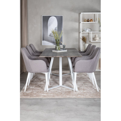Alfaro 6 - Person Dining Set