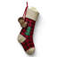 Chaussette de Noël personnalisable en tricot à carreaux géants Buffalo