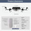 29.97 cm Ceiling Fan with Light Kit