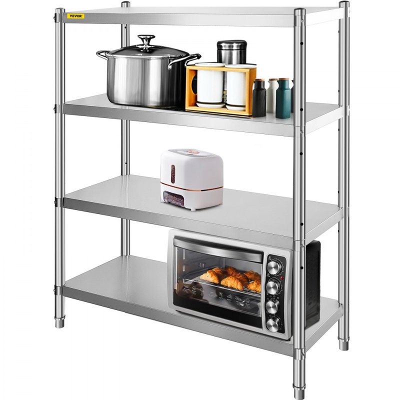 60 " W Adjustable Storage Rack, 59" H x 48" W x 24" D