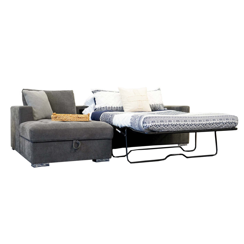 Tacoma Left Facing Sectional With Storage And Pullout Bed