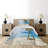 Bunny Coastal Polyester Coverlet