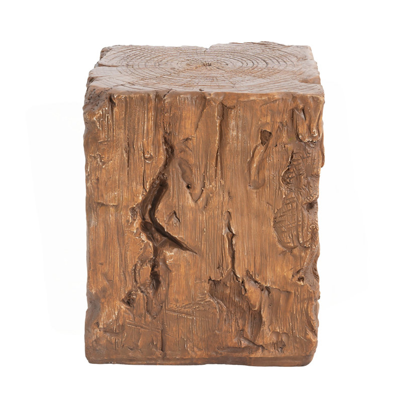 Amira Outdoor And Indoor Stump Shape MGO Side Table