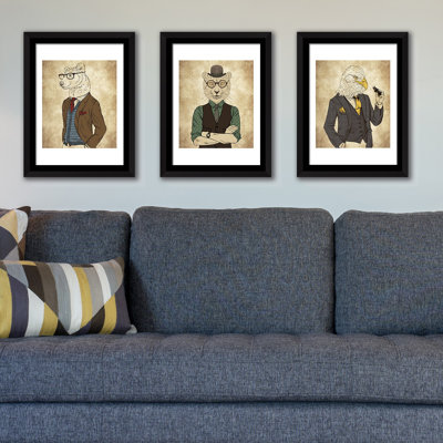 3 Piece Single Picture Frame Print