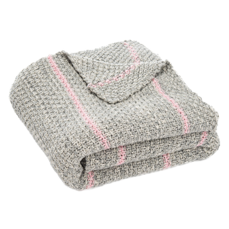Knitted Throw Blanket