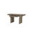 Zina Waterfall Accent Desk with Drawer – English Knotty Oak