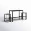 Ensemble repas extérieur en aluminium Armando-2024083643-2024083641