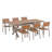 U_Style Experience Outdoor Dining Freedom With A Flexible Set Including Six Chairs And A Table That Extends From 62.9 To 82.6 Inches For Personalized Arrangements-941447755