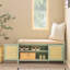 Aleedis Polyester Upholstered Storage Bench