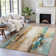 Machine Washable Indoor/Outdoor Xhevrie Beige Rug