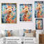 «Pop Art Giraffe Portrait I», reproduction sur toile-637877741-637877740