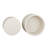 Modern Nesting Round Coffee Table Set With Honeycomb Design (Set Of 2 Pieces)-339472397