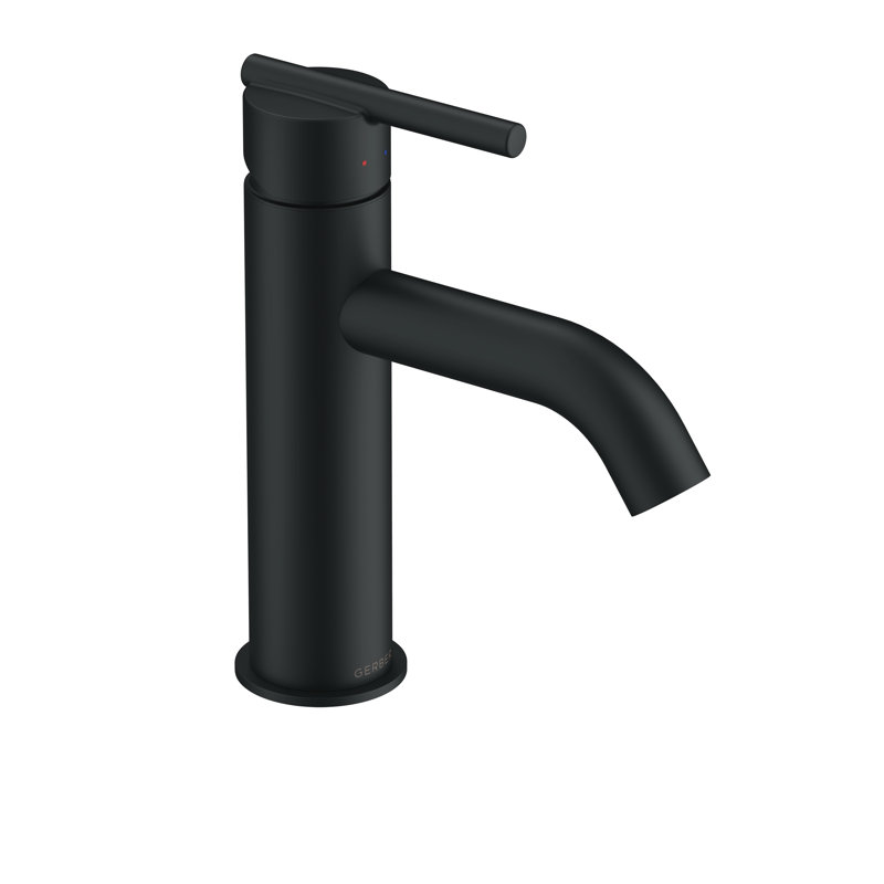 Parma Single-handle Bathroom Faucet with Drain Assembly, Satin Black