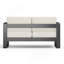 AMOUREUX MAYA BAY MP1, FINITION NOIRE AVEC COUSSIN BEIGE