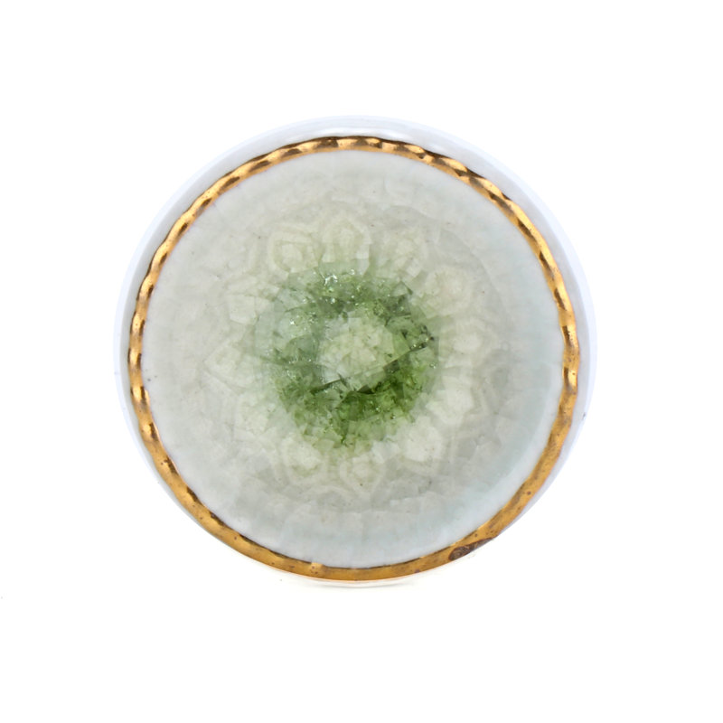 Paquet de boutons coniques surdimensionnés de 1,9 po de diamètre, Vert