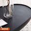 Table basse nordique de style crème minimaliste noir