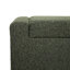 Banc repose-pieds de 50 po en tissu texturé rectangulaire avec couvercle à charnières pour le siège, le repose-pieds et le rangement caché, parfait pour le salon, la chambre à coucher ou le vestibule