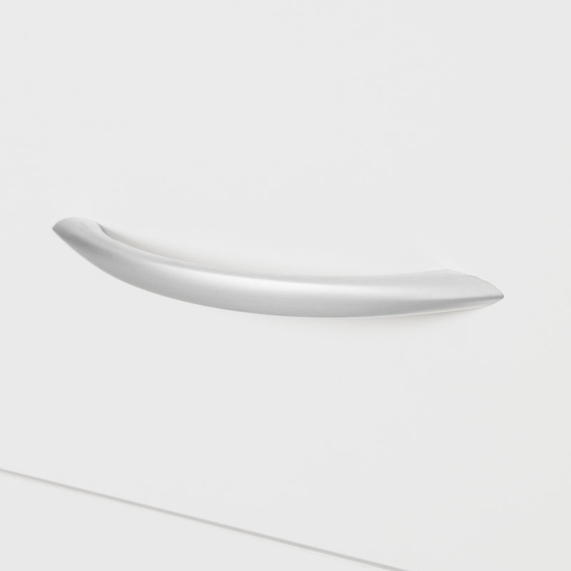 Commode 6 tiroirs Lochran, Blanc pur