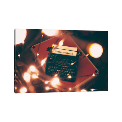 Letter To Santa by Kelly Poynter - Wrapped Canvas Print