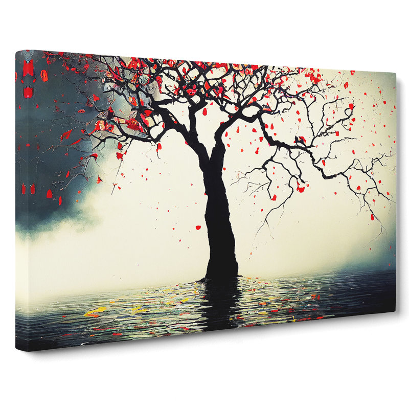 Attractive Tree - Wrapped Canvas, 40cm H x 60cm W x 3cm D