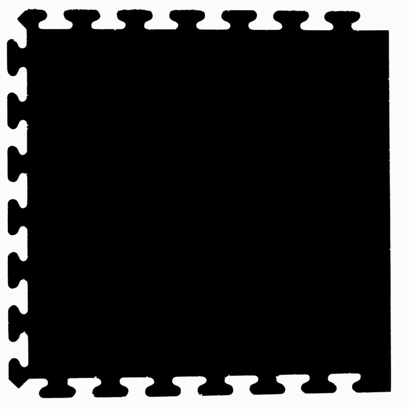 Carreaux de caoutchouc 5/16 po flex interlocking