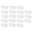 Contenant de boîte de rangement empilable en plastique Sterilite-544570443-544570548-544570438