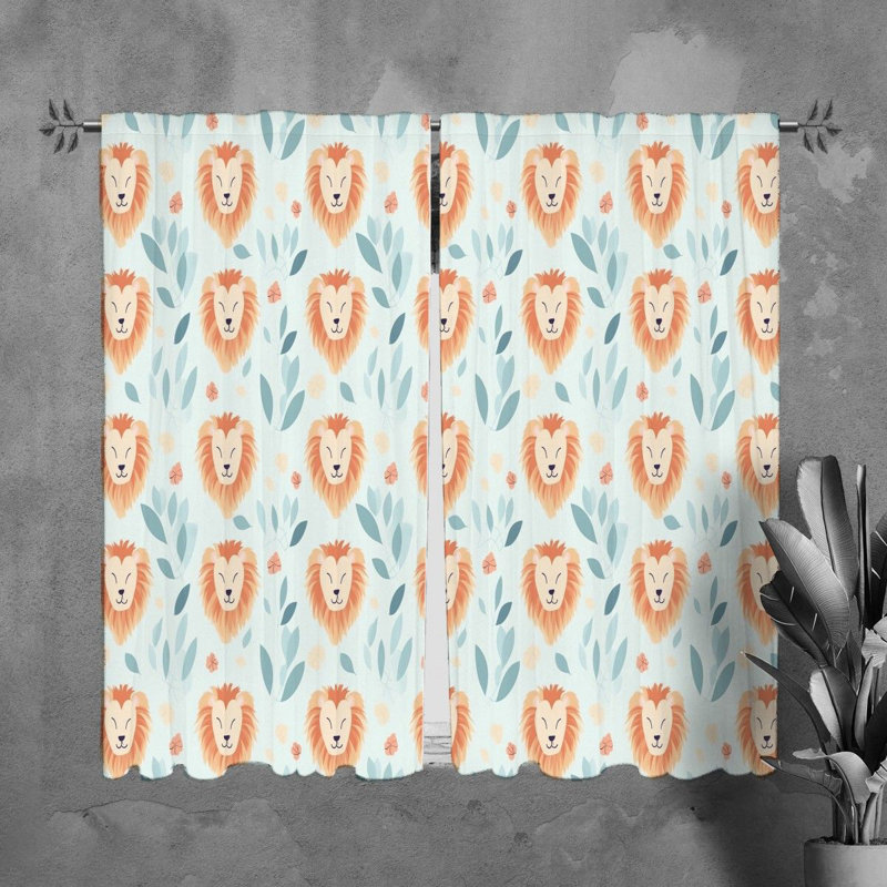Aneeqah Room Darkening Curtain Pair,  61" H x 40" W 