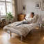 Electric Adjustable Bed with Wireless Remote - Anti-Snore & Zero Gravity - Grey