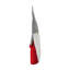 Décoration de Noël grand gnome debout rouge et gris 25,75 "