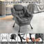 Fauteuil de détente moderne avec repose-pieds Comfy